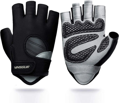 Workout Gloves for Men and Women, Weight Lifting Gloves with Excellent Grip, Lightweight Gym Gloves for Weightlifting, Cycling, Exercise, Crosstraining, Pull Ups, Fitness, Climbing and Rowing